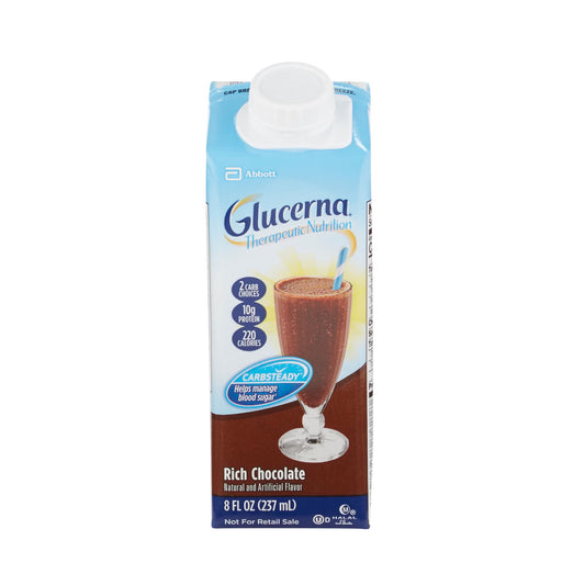 Glucerna® Chocolate Therapeutic Nutrition Shake, carton