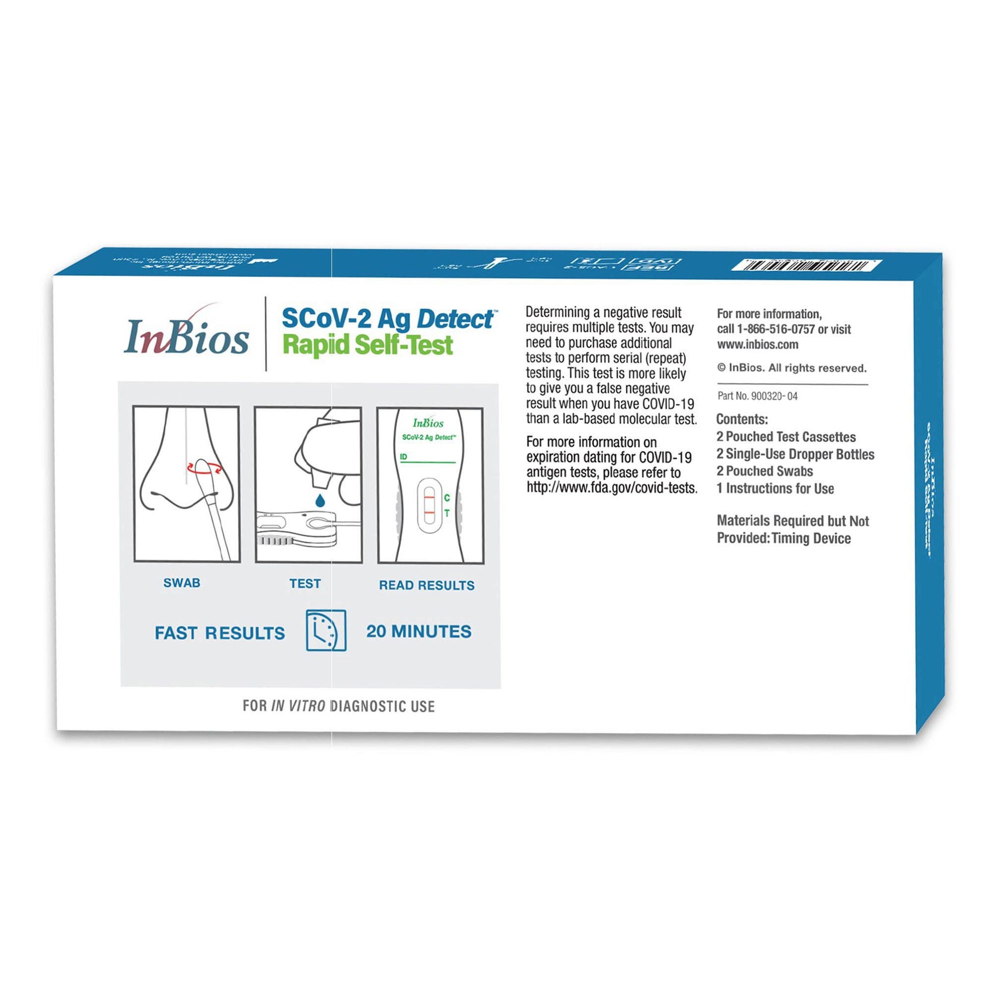 SCoV-2 Ag Detect™ Rapid Self-Test for COVID-19
