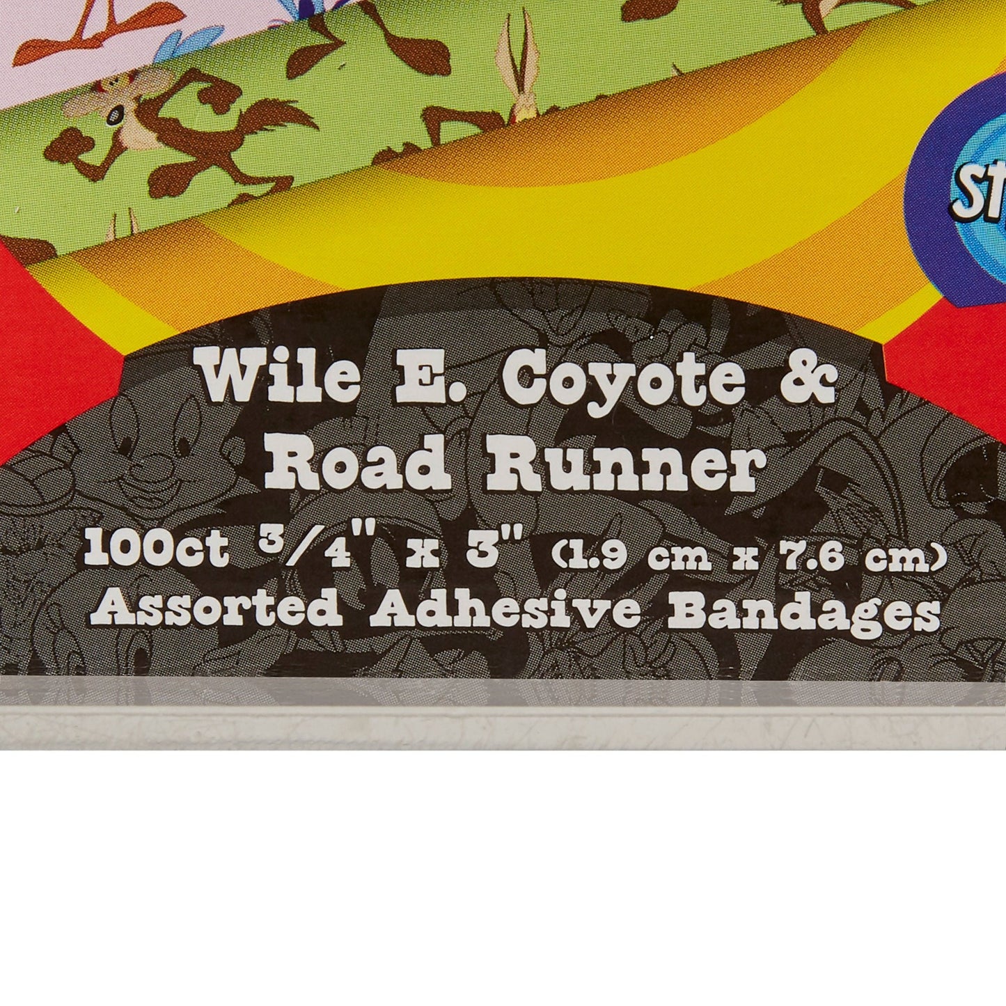 Looney Tunes™ Stat Strip® Adhesive Strip, ¾ x