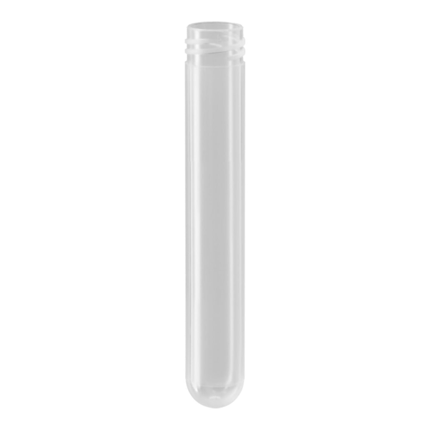 Test Tube Plain Without Closure Polypropylene Tube