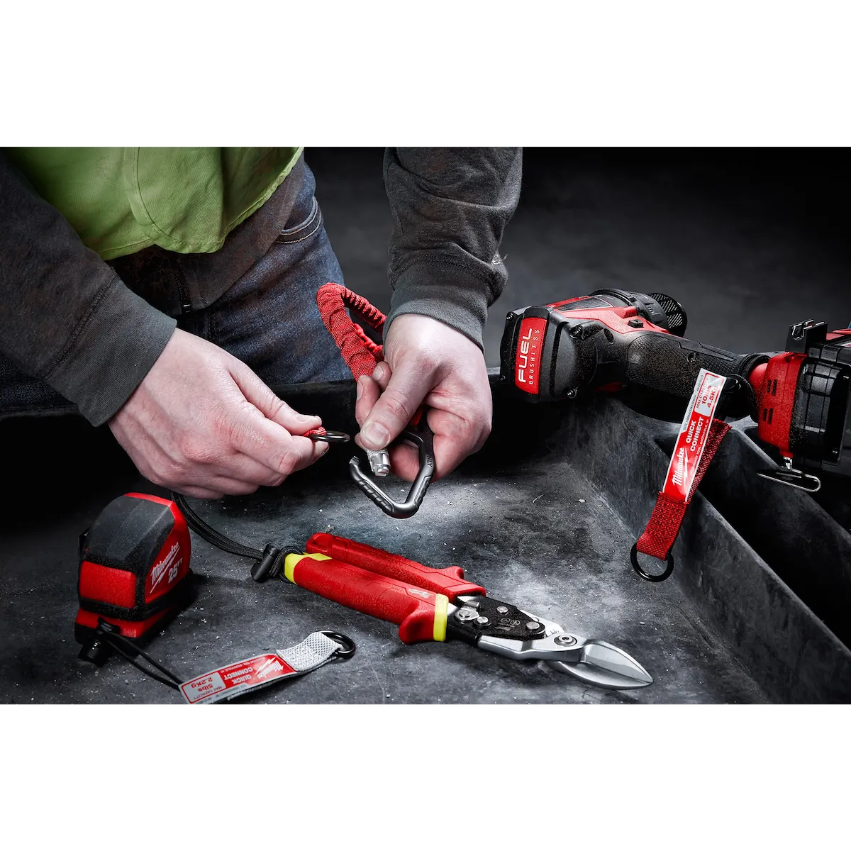 Milwaukee 10lb. Quick-Connect Locking Tool Lanyard 48-22-8820