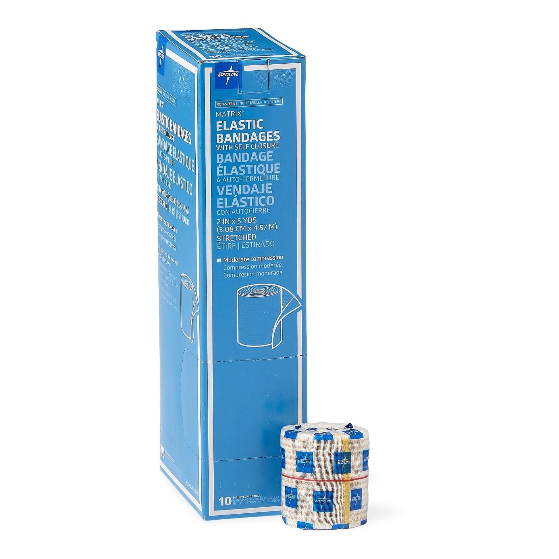 Matrix Double Hook-and-Loop closure Elastic Bandage