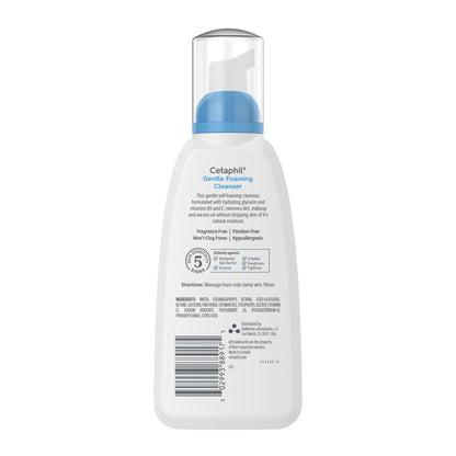 Cetaphil Foaming Face Wash Facial Cleanser Foaming Pump Bottle Gentle Scent