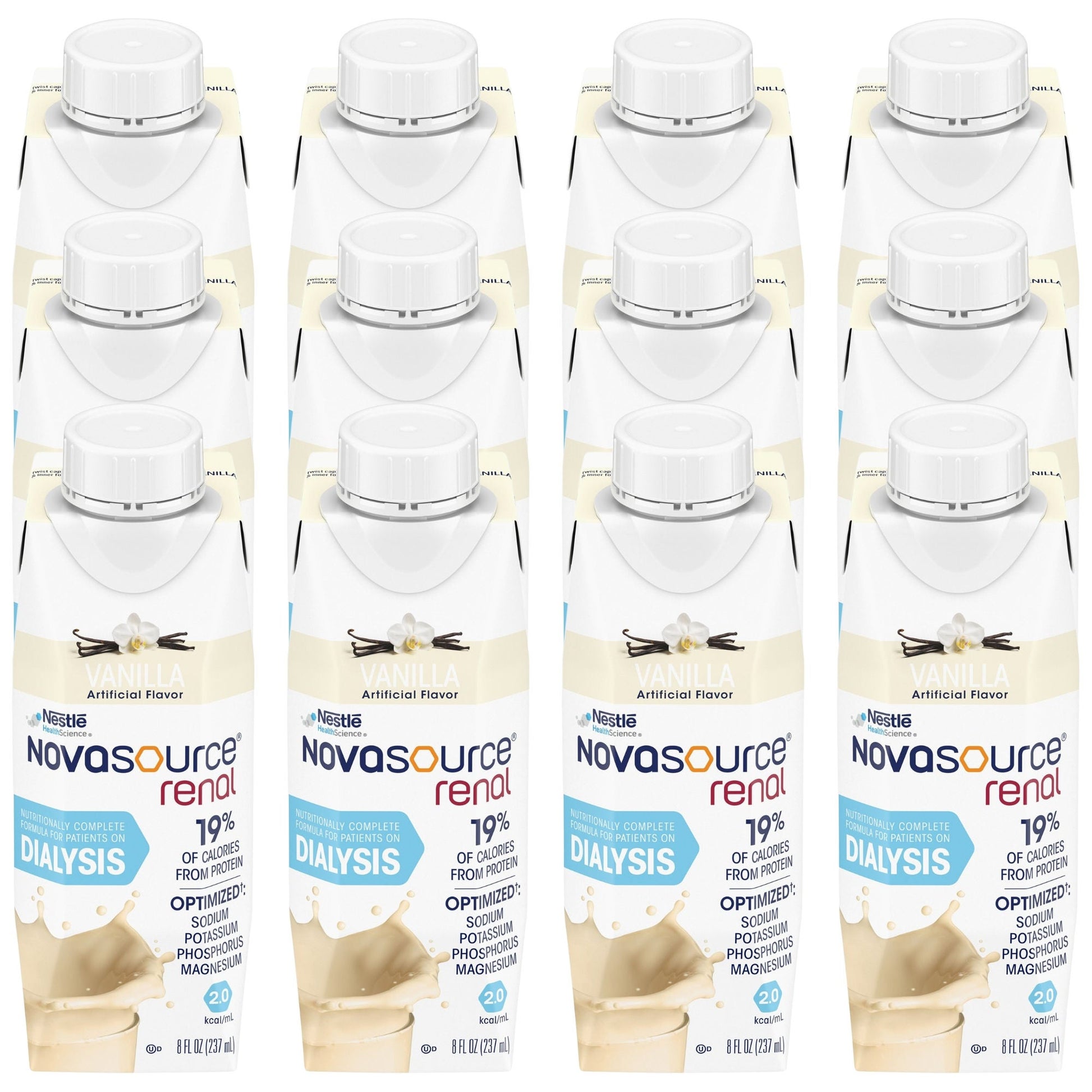 Novasource® Renal Vanilla Formula for Patients on Dialysis, Carton