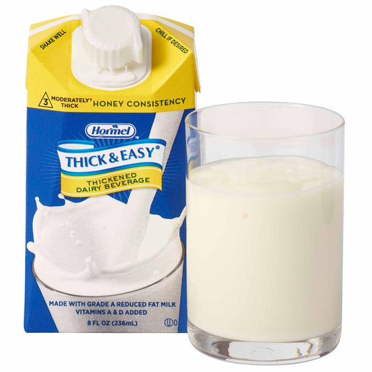 Thick & Easy® Dairy Honey Consistency Milk Thickened Beverage, Carton