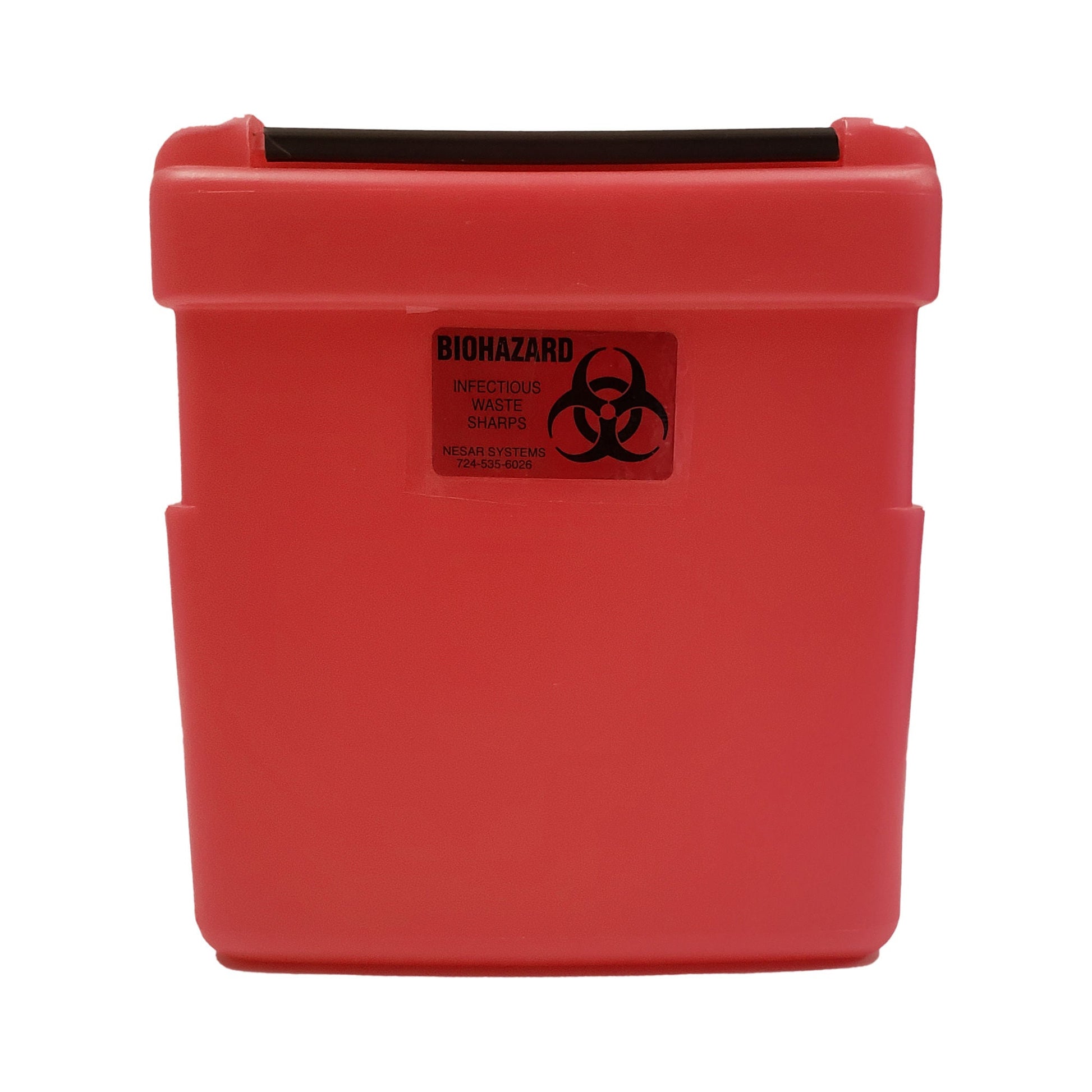 Nesar Systems Replacement Radioactive Sharps Container, 1 Gal.
