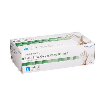 McKesson Confiderm® Latex Exam Gloves, Ivory - view 6