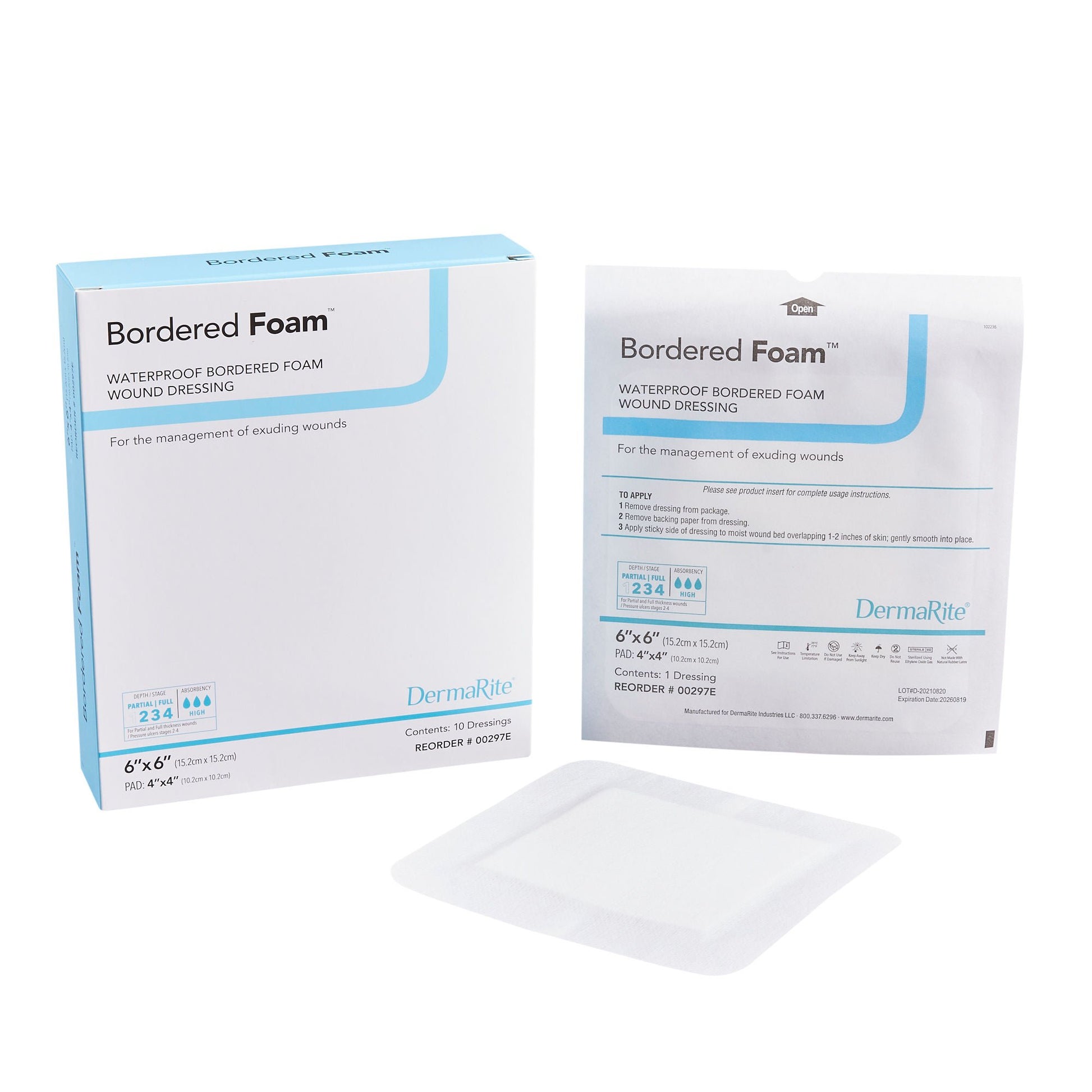 BorderedFoam® Adhesive with Border Foam Dressing