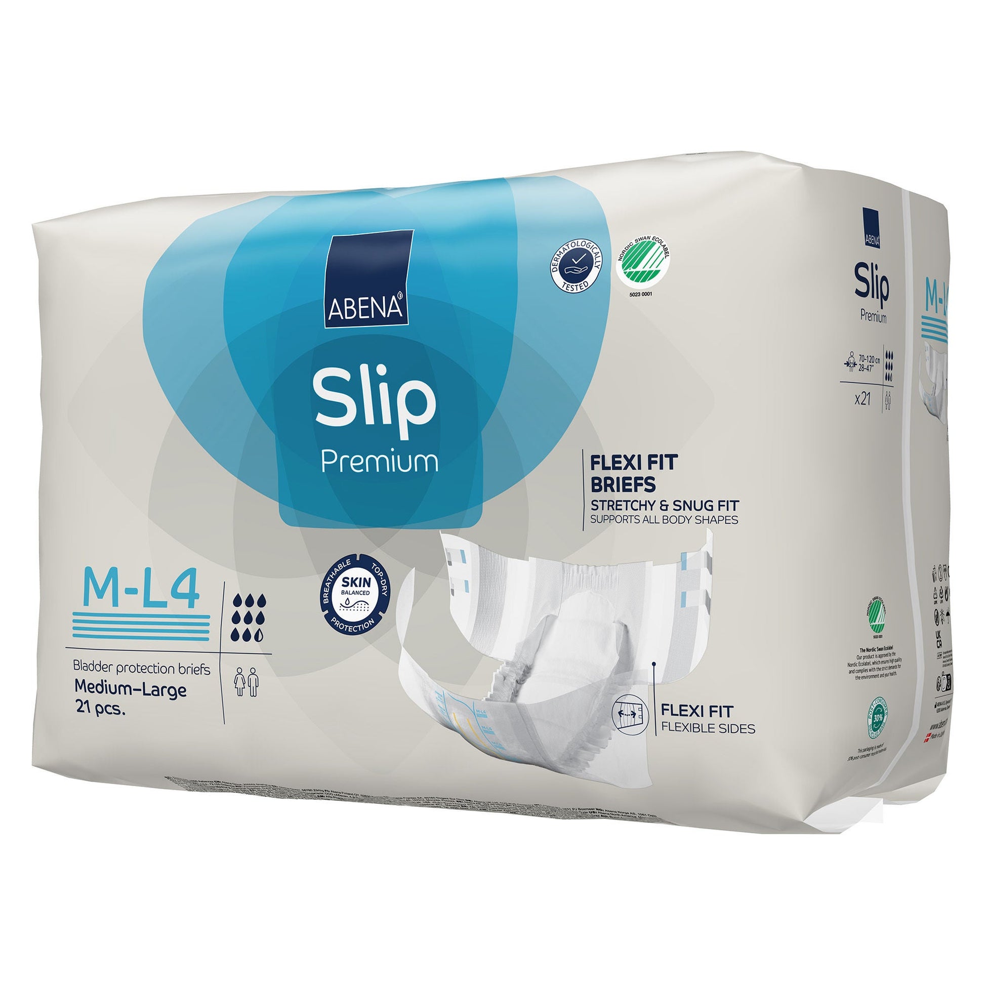 Abena® Slip Premium Flexi Fit Incontinence Briefs, M-L4