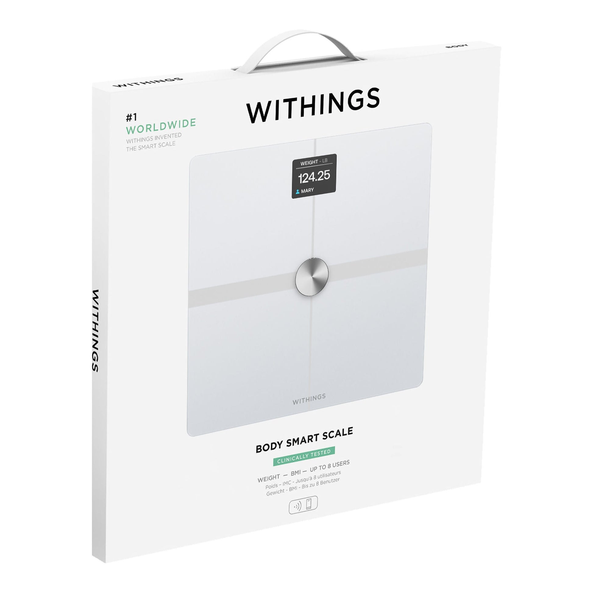 Withings Body Smart Wi-Fi Smart Scale, White