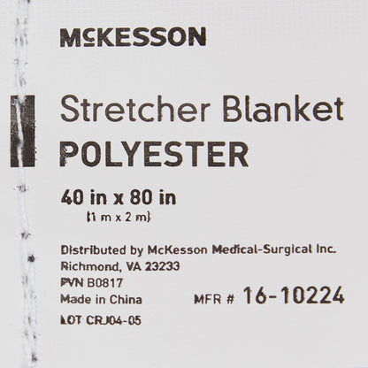 McKesson Polyester Stretcher Blanket