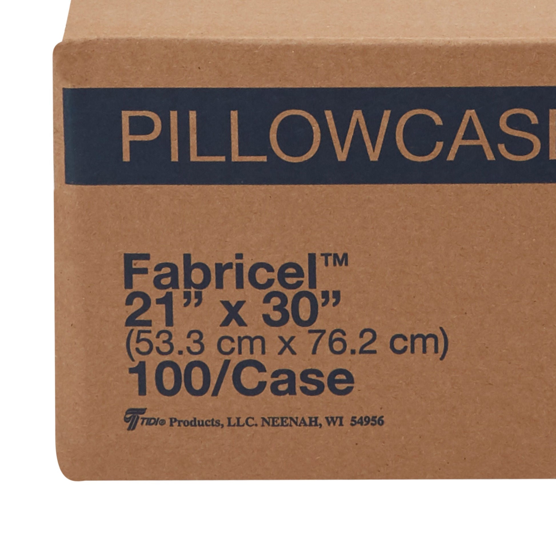 McKesson White Fabricel® Pillowcase