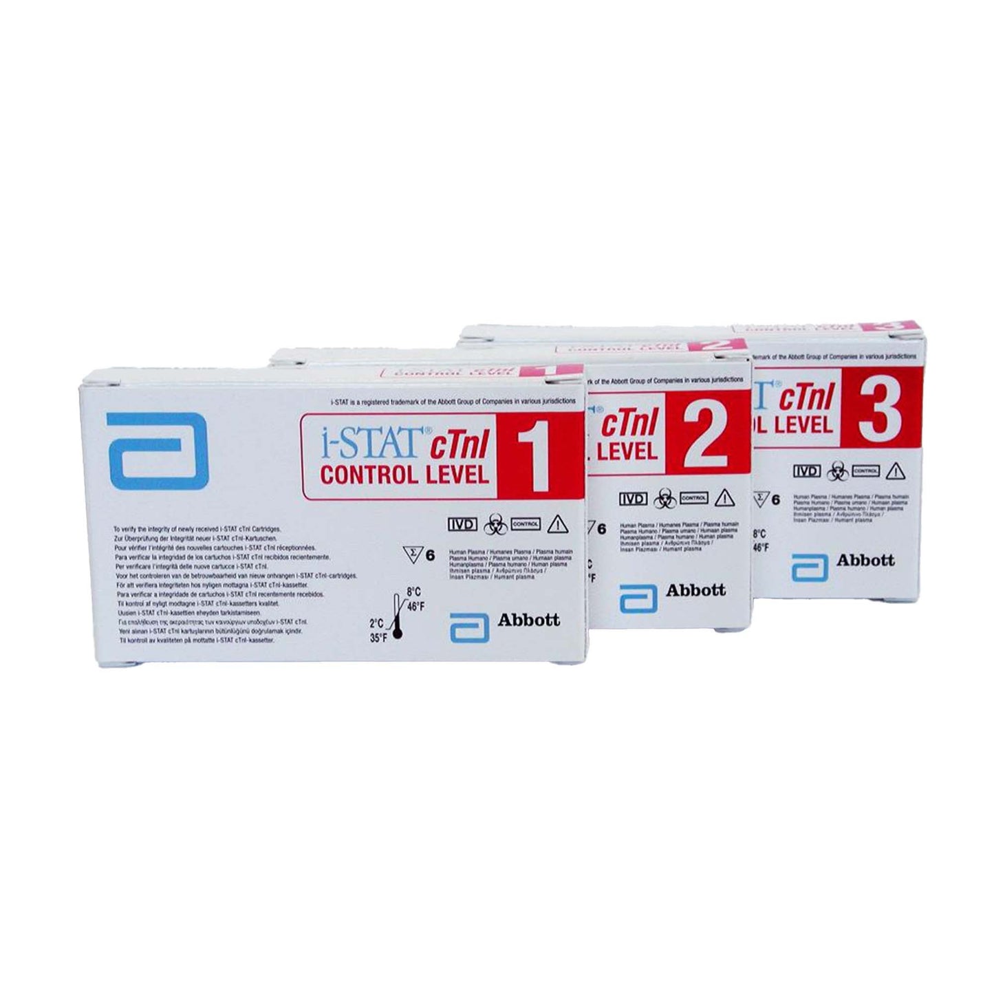 i-STAT Cardiac Marker / Immunoassay Control Troponin Level 3 6 X