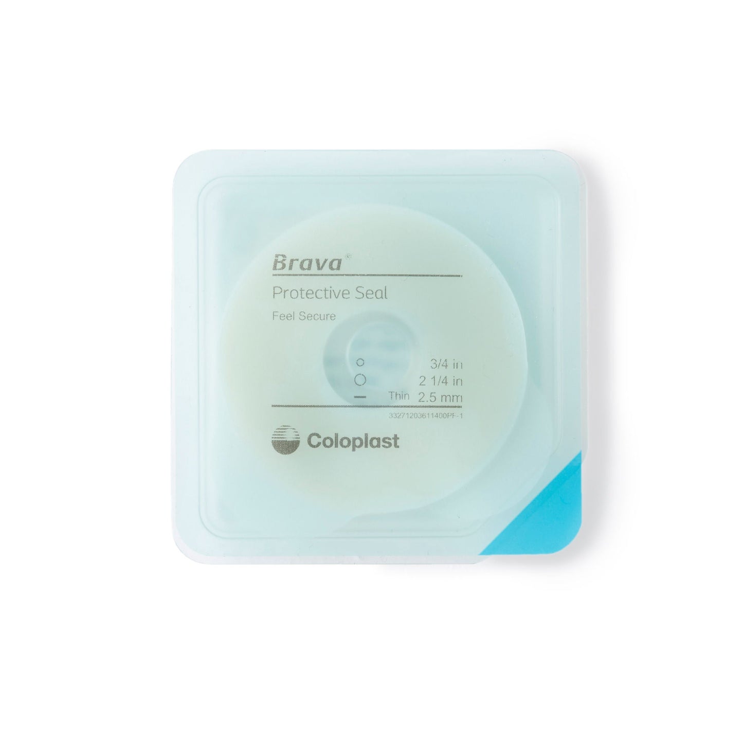 Brava Thin Ostomy Seal (18mm) Stoma 2-1/4 Inch (57 mm) For Use with Ostomy Pouch