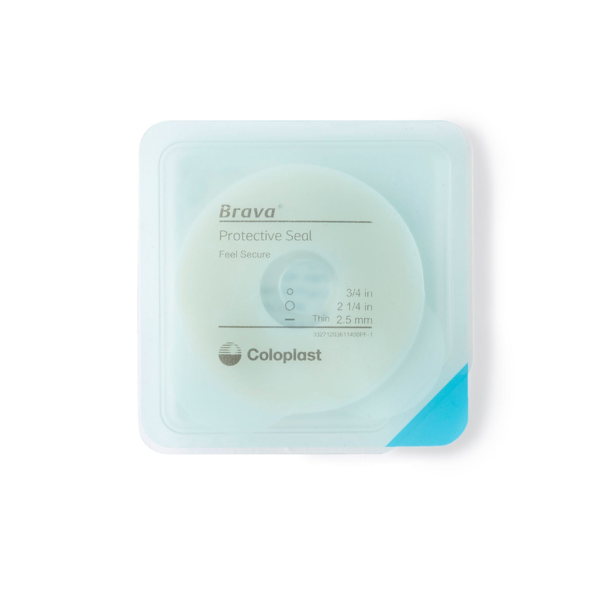 Brava Thin Ostomy Seal (18mm) Stoma 2-1/4 Inch (57 mm) For Use with Ostomy Pouch