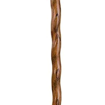 Brazos™ Twisted Oak Ergonomic Fitness Handcrafted Walking Stick, 48-Inch, Brown