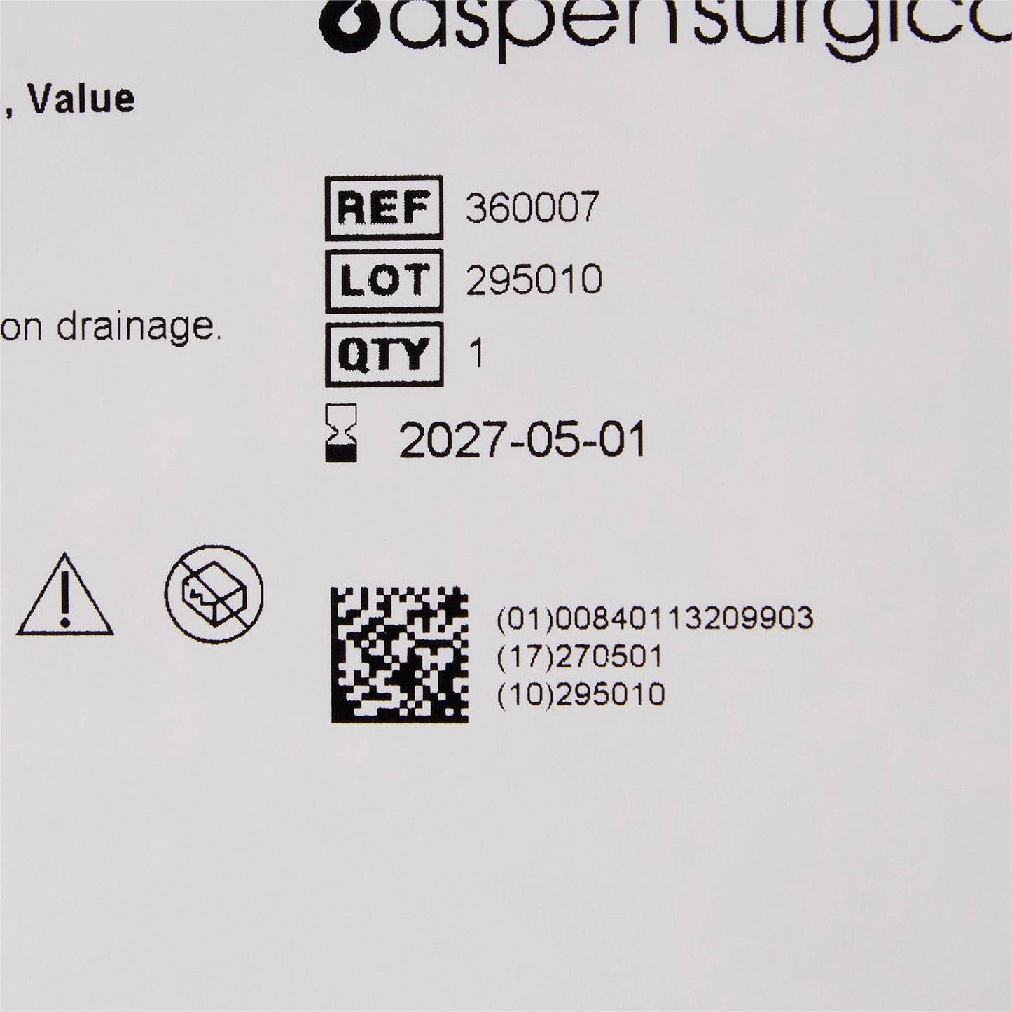 McKesson Wound Drain Tube, ., 20-centimeter Length