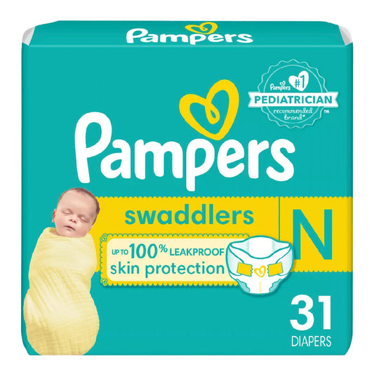 Pampers® Swaddlers Baby Diapers, Size 0