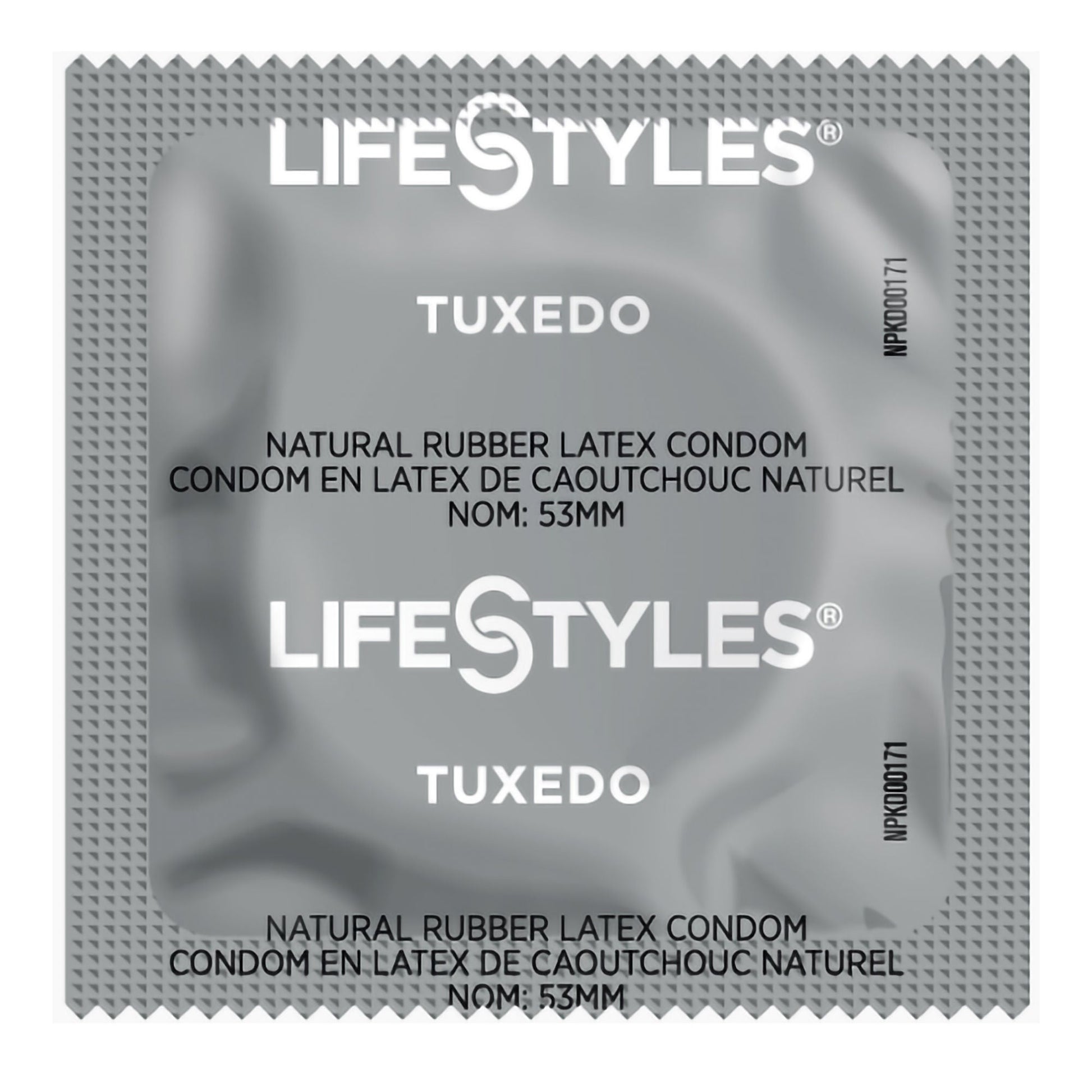 Lifestyles® Tuxedo™ Lubricated Latex Condoms