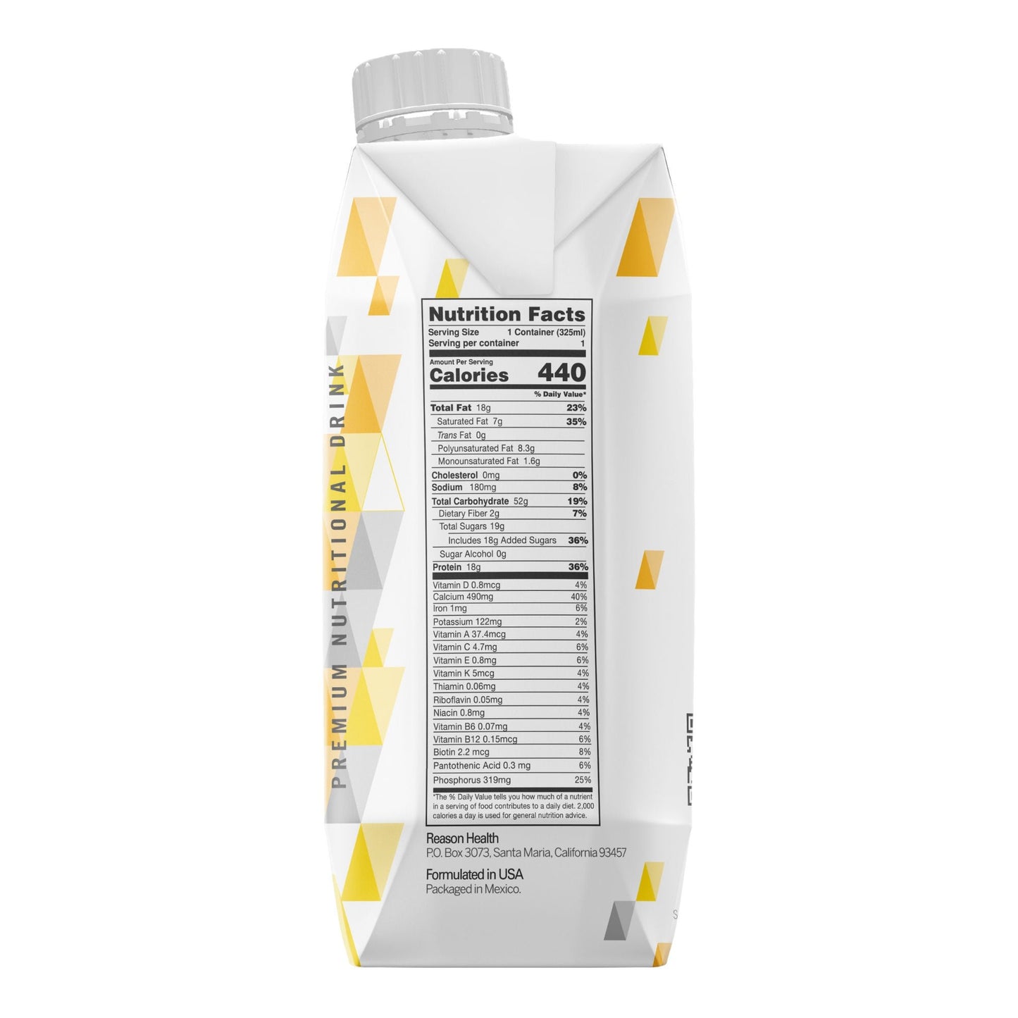 Reason™ Strawberry Premium Nutritional Drink, carton
