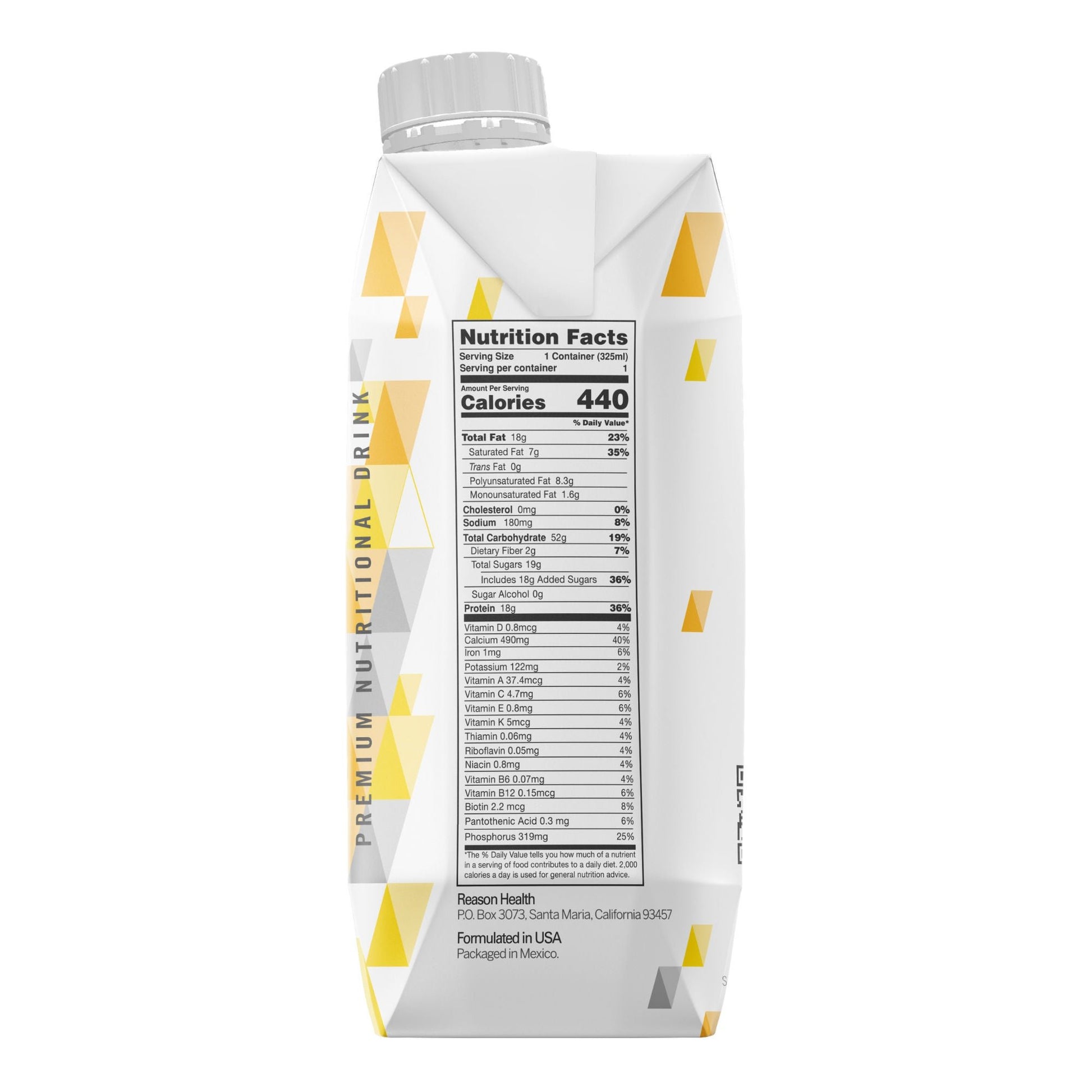 Reason™ Strawberry Premium Nutritional Drink, carton