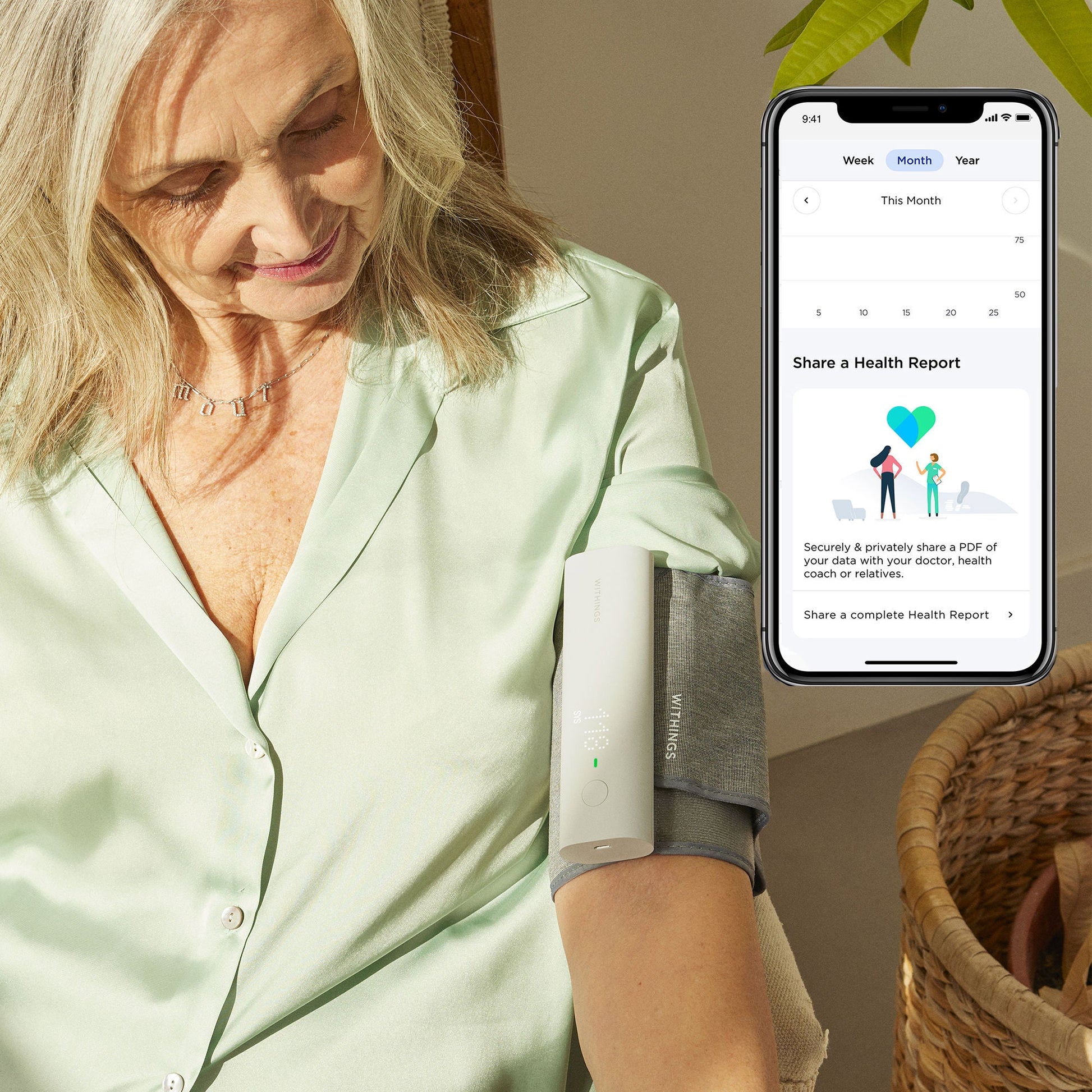 Withings Smart Blood Pressure Monitor