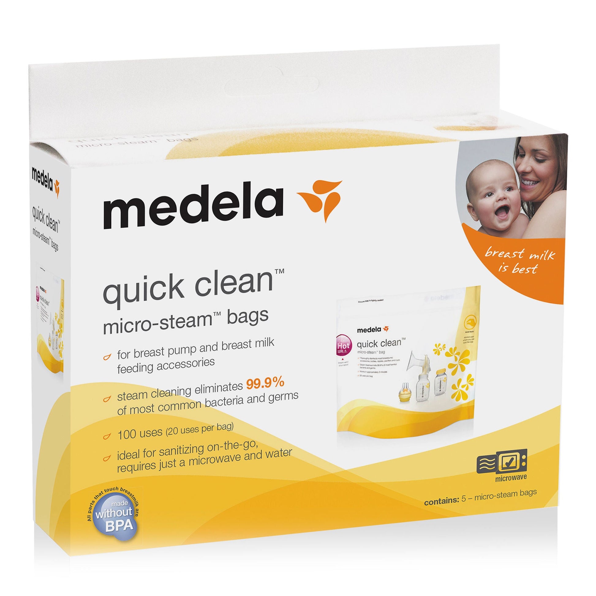 Medela Quick Clean™ Micro-Steam™ Bags