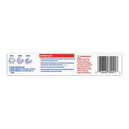 Fixodent Plus Denture Adhesive Cream Gum Care