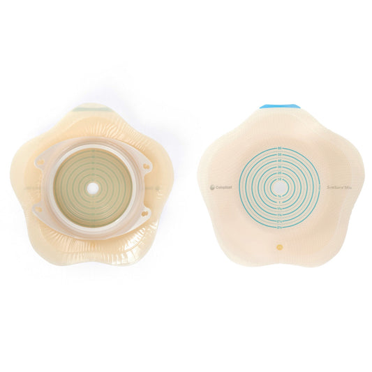 SenSura® Mio Click Convex Flip Ostomy Barrier, Trim to fit Stomas