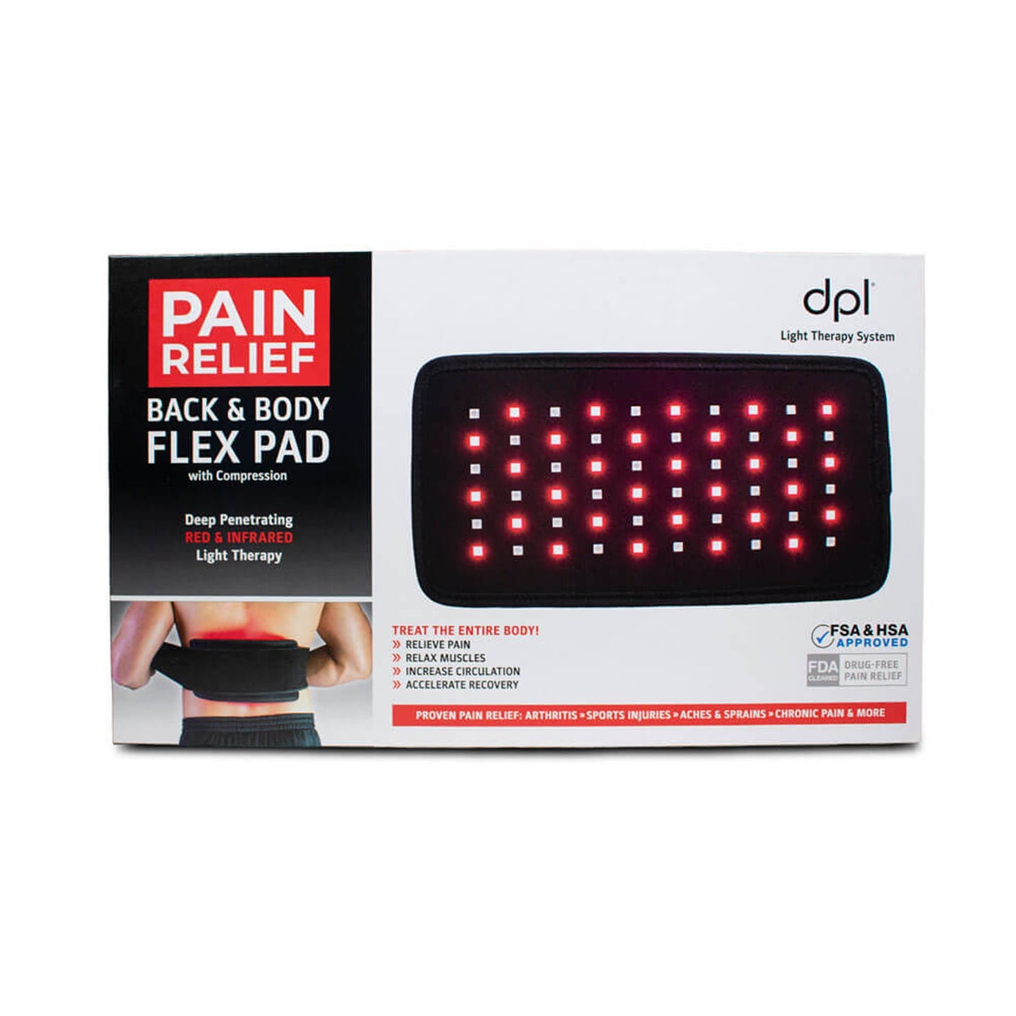 dpl® Flex Pad LED Light Therapy Device
