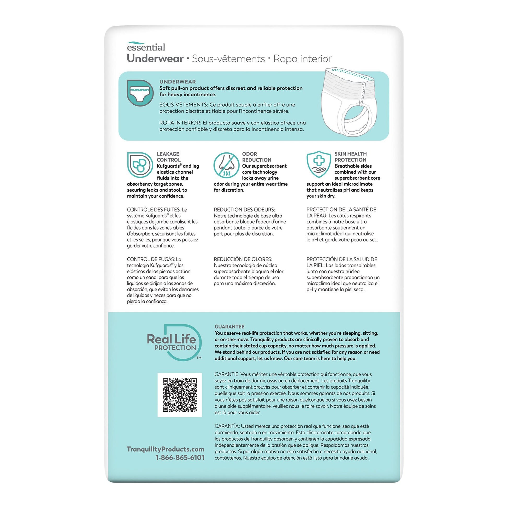 Select® Absorbent Underwear, Pediatric