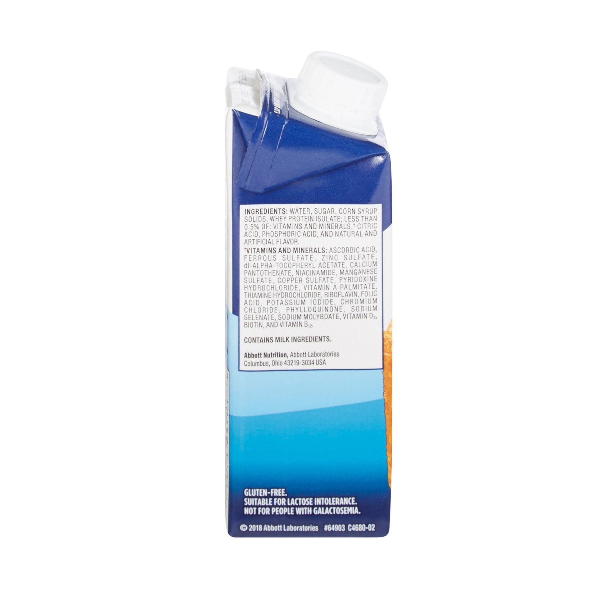 Ensure® Clear Therapeutic Nutrition, Apple, carton