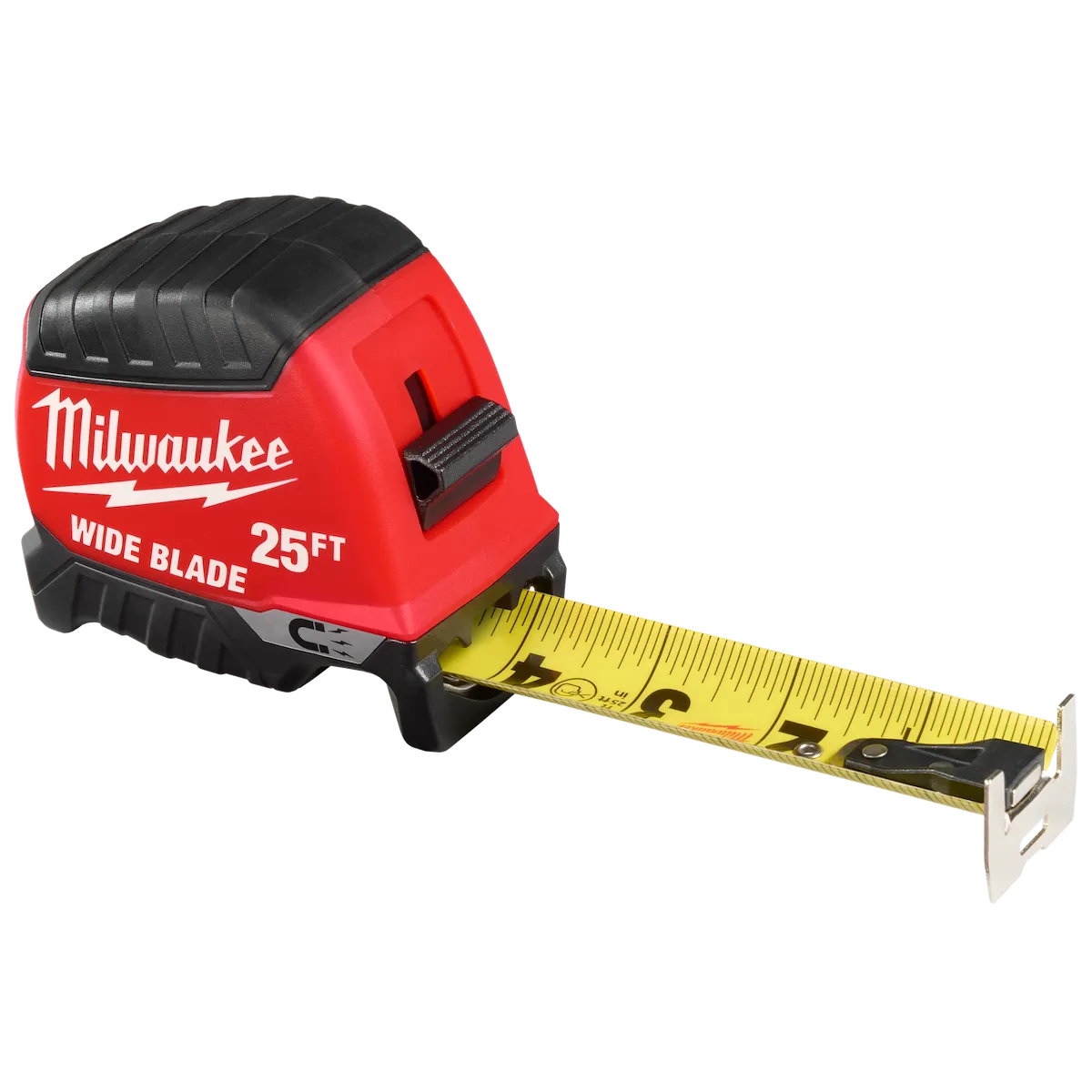 Milwaukee 25ft Wide Blade Magnetic Tape Measure 48-22-1225M | 300 in Blade Length