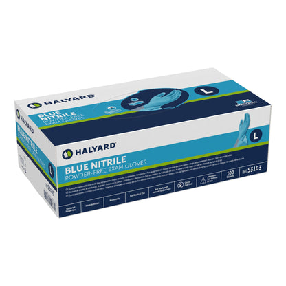 Blue Nitrile® Nitrile Exam Gloves, Blue - view 8