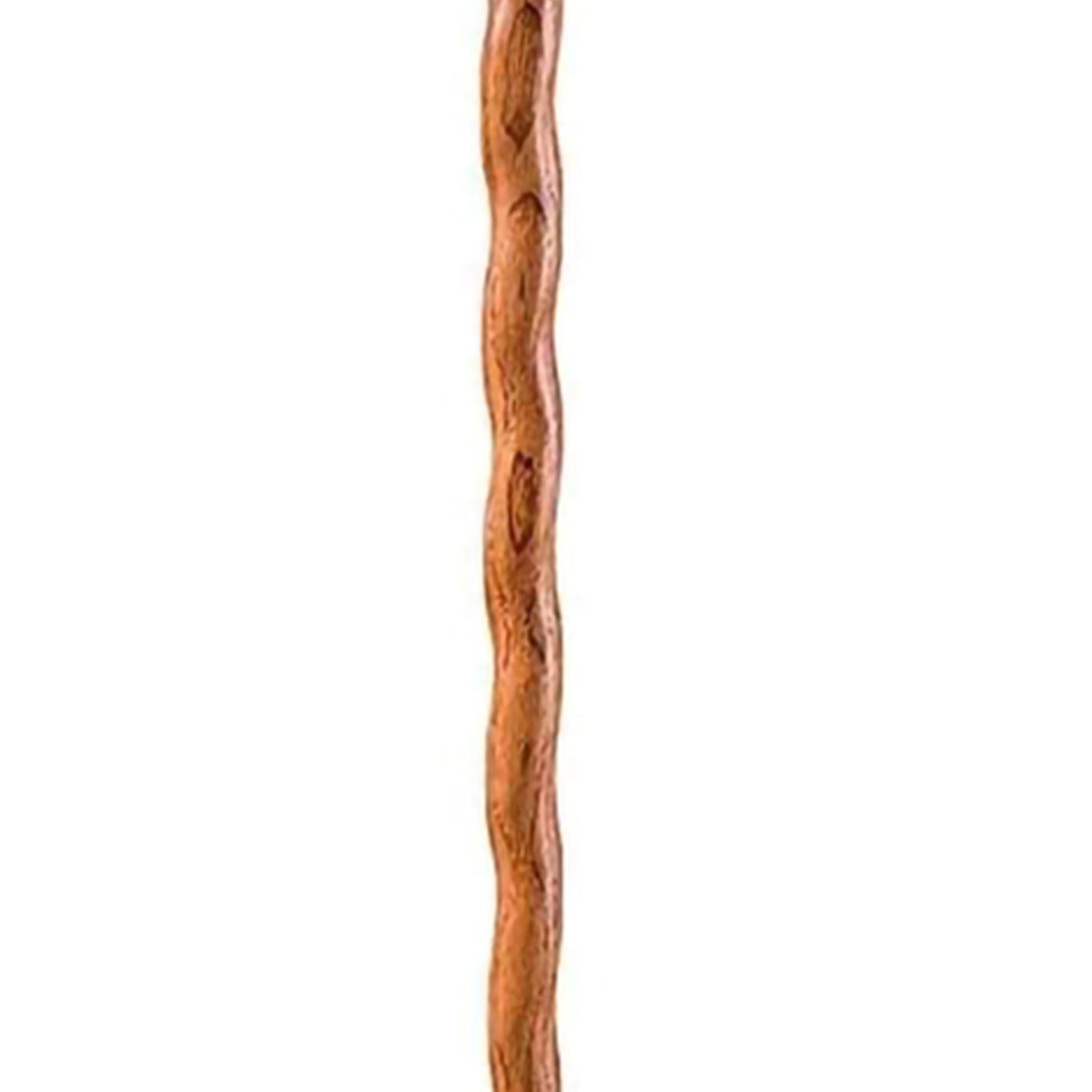 Brazos™ Twisted Oak Ergonomic Fitness Handcrafted Walking Stick, 55-Inch, Tan