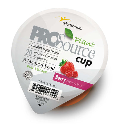 ProSource Plant Cup Oral Supplement Berry Flavor Liquid Cup