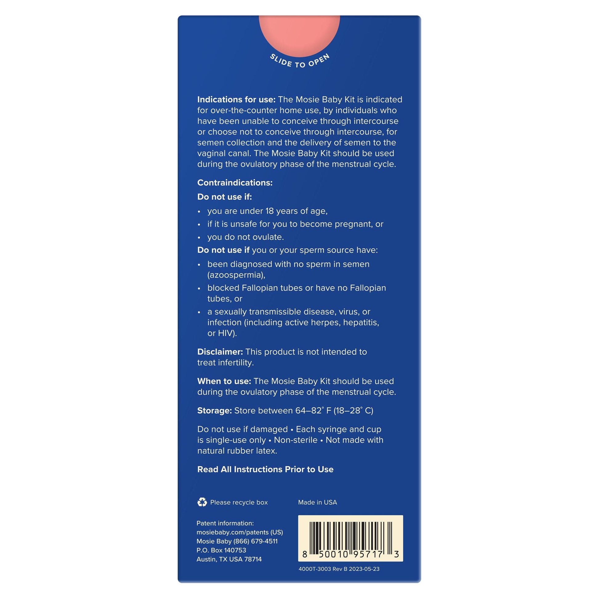 mosie baby At-Home Insemination Mosie Baby Kit