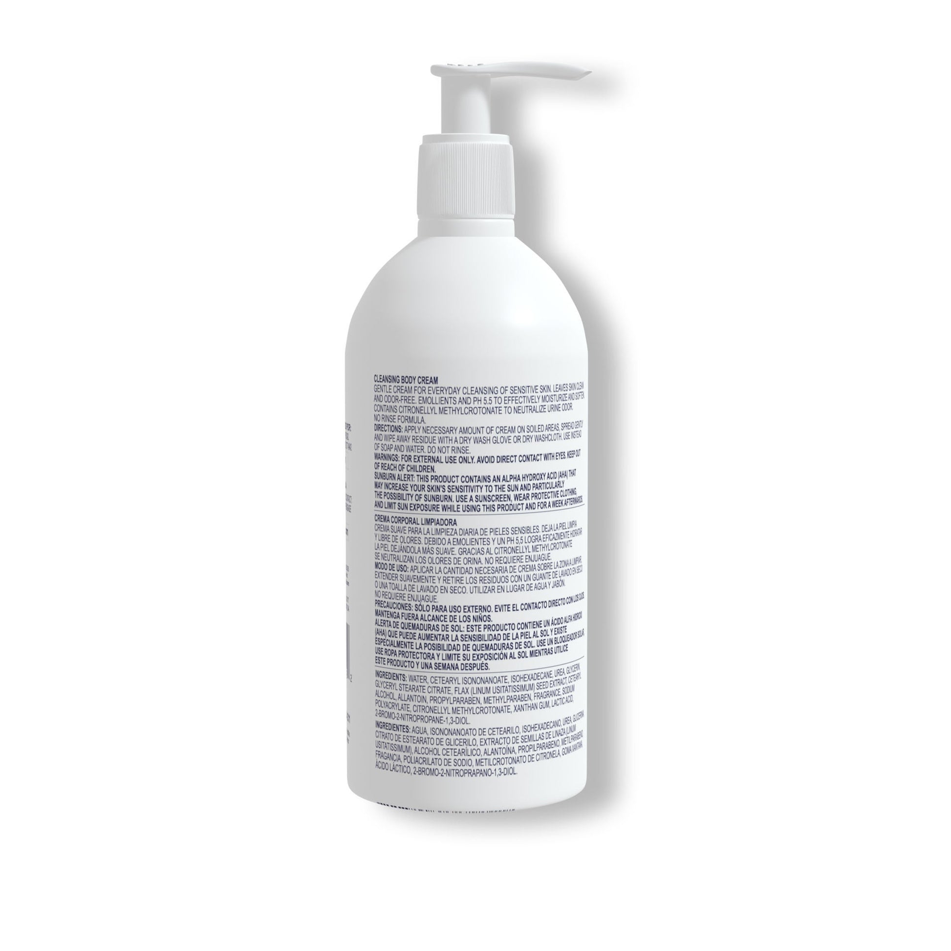 Seni® Care Rinse Free Body Wash, Pump Bottle