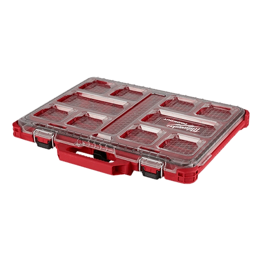 Milwaukee PACKOUT Low-Profile Organizer 48-22-8431 | 10-Piece, Polypropylene