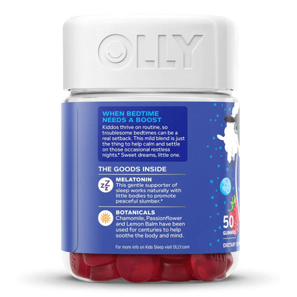 Olly Kids Sleep Gummies, Razzzberry