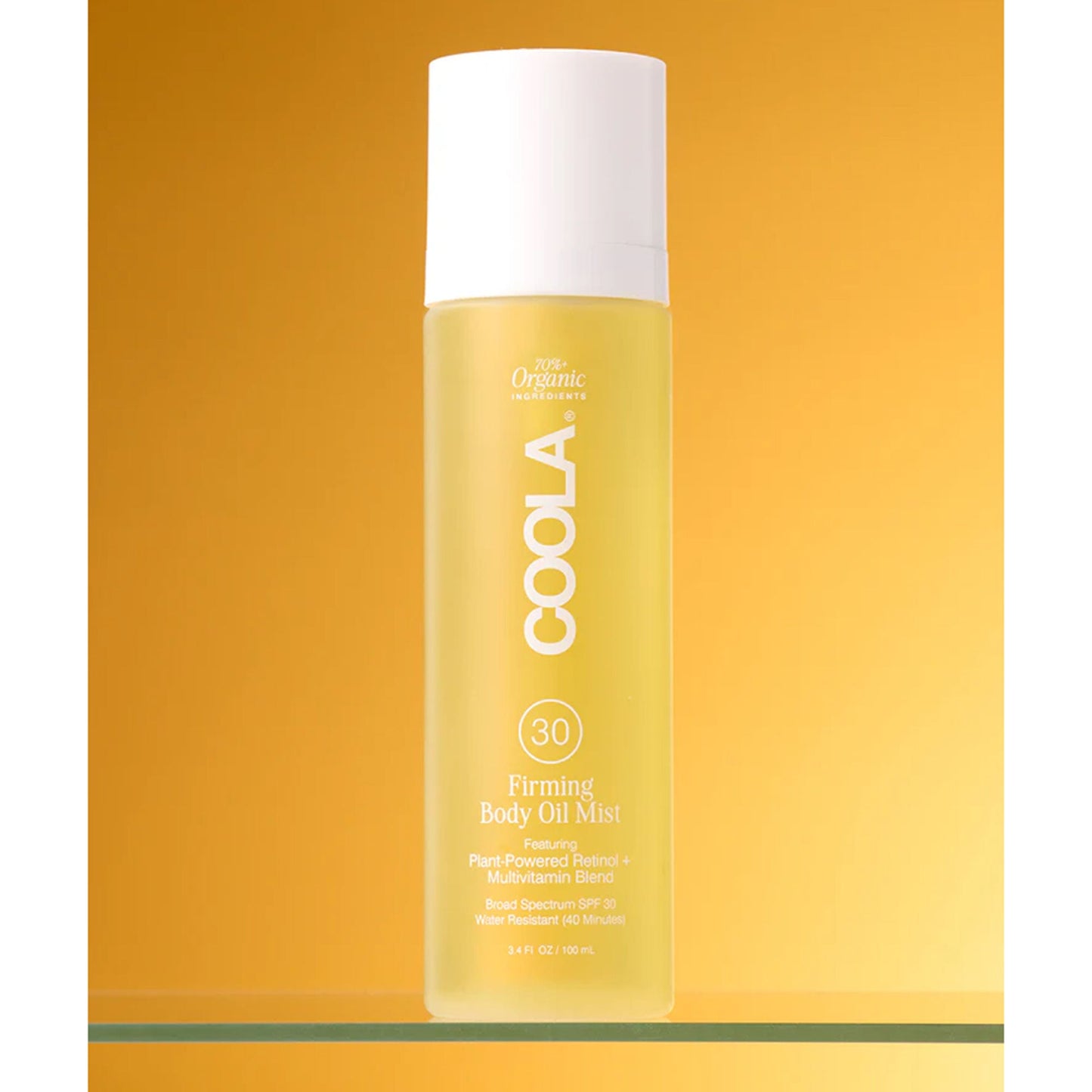 COOLA Firming Body Oil Mist Sunscreen SPF 30 Oil Spray Bottle