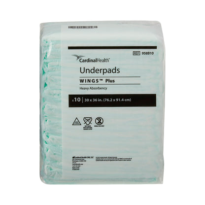 Wings™ Plus Heavy Absorbency Underpads