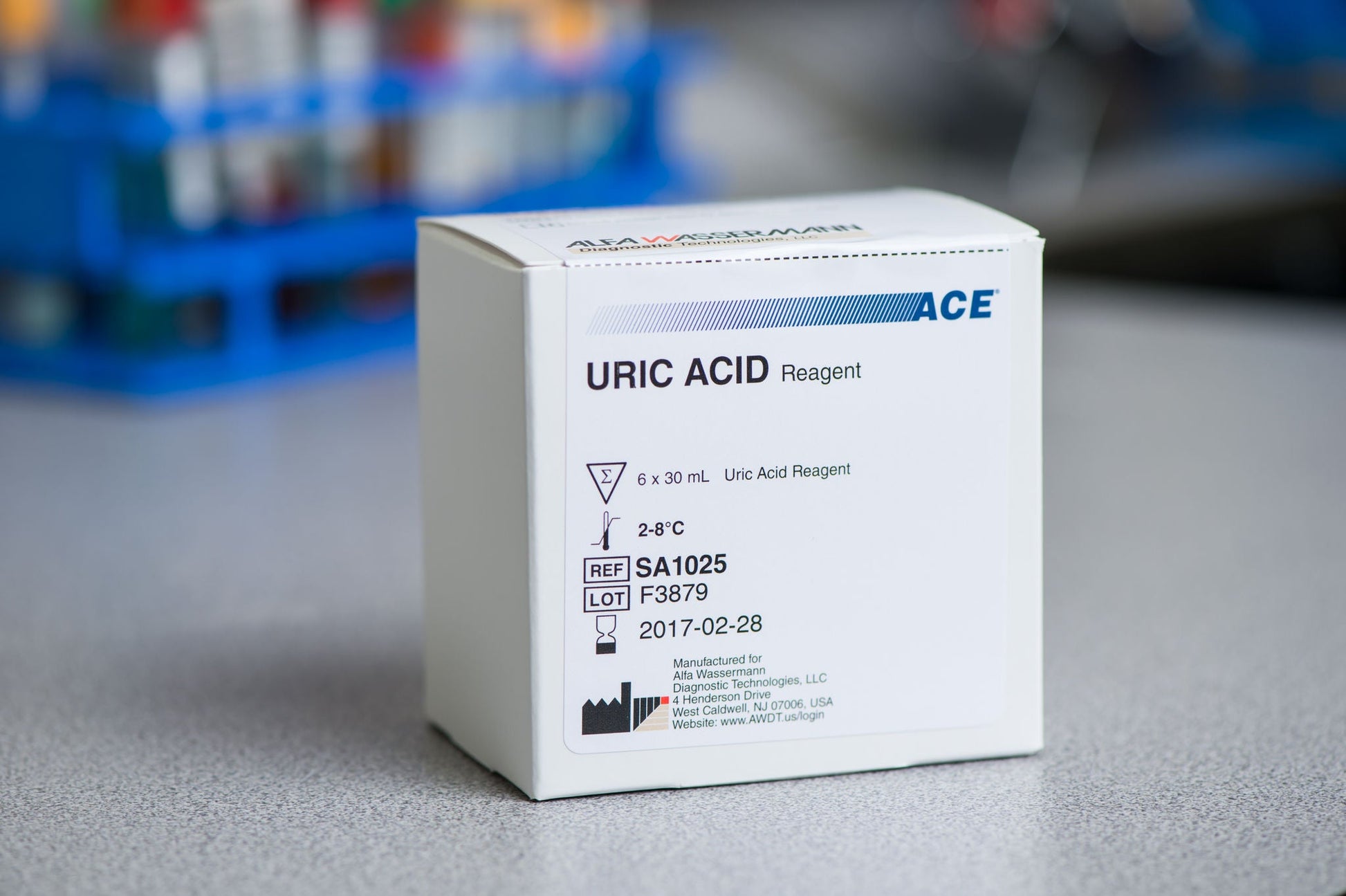 ACE General Chemistry Reagent Uric Acid 800 Tests