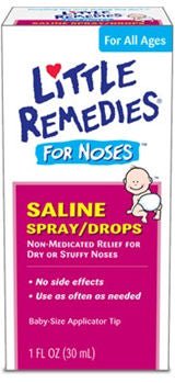 Little Remedies for Noses Saline Nasal Spray 0.65% Strength