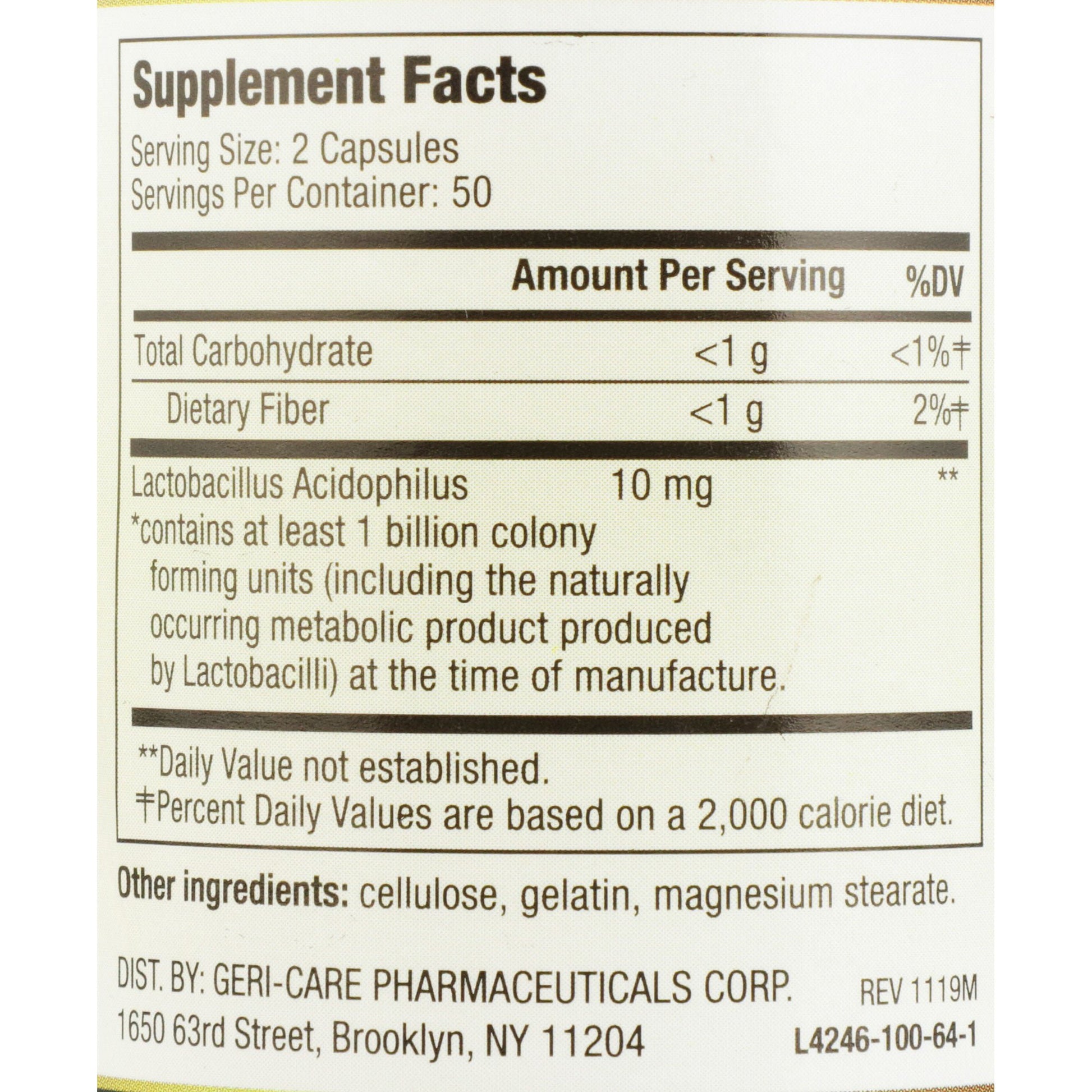 Health*Star® Probiotic Dietary Supplement
