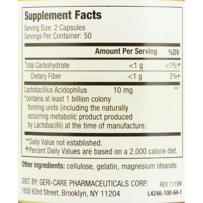 Health*Star® Probiotic Dietary Supplement