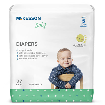 McKesson Baby Diaper, for Toddlers weighing 27+ lbs.