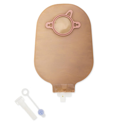 CeraPlus™ Soft Convex 1-Piece Biege Urostomy Pouch, Pre-cut to Fit Stomas