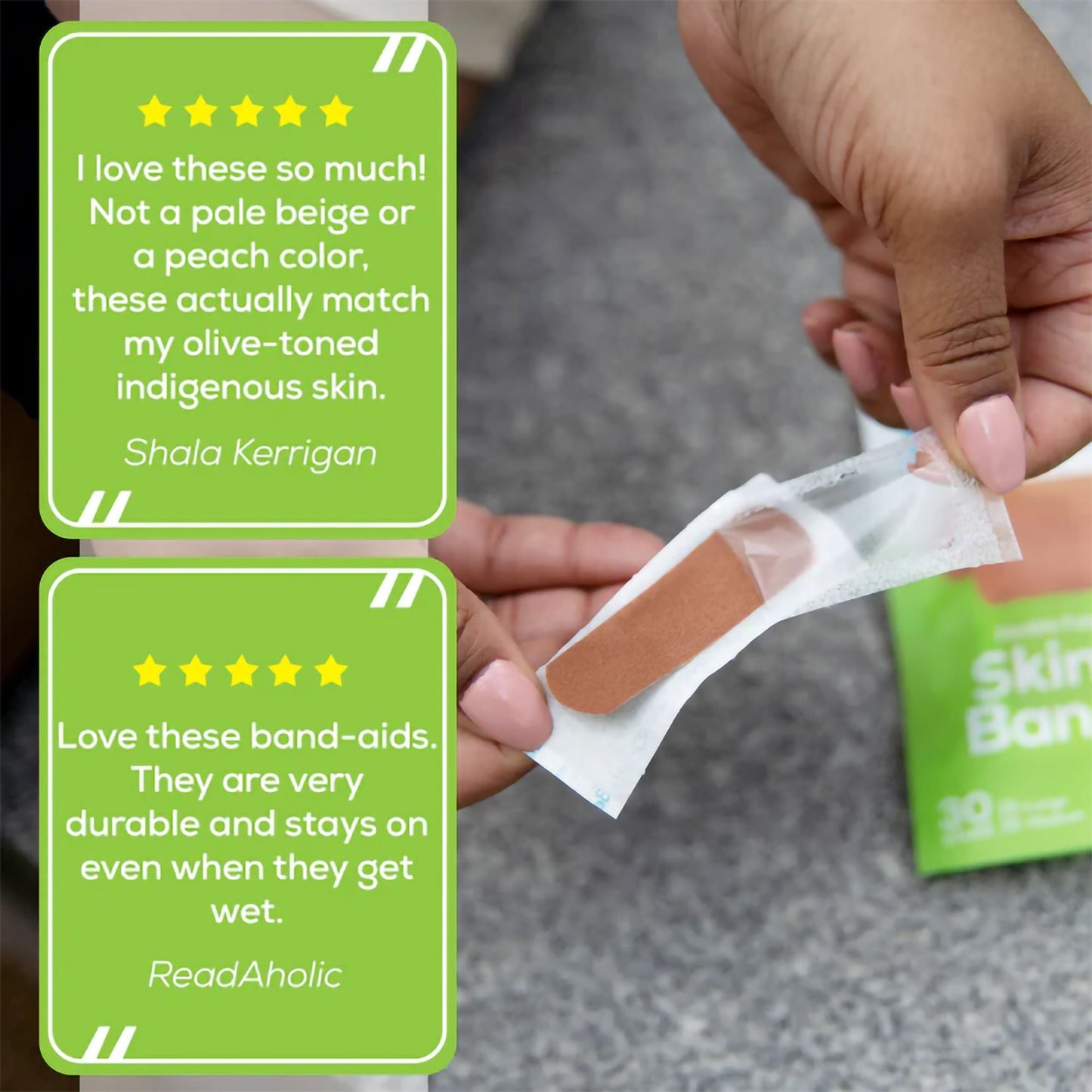 TruColour® Olive Adhesive Strip