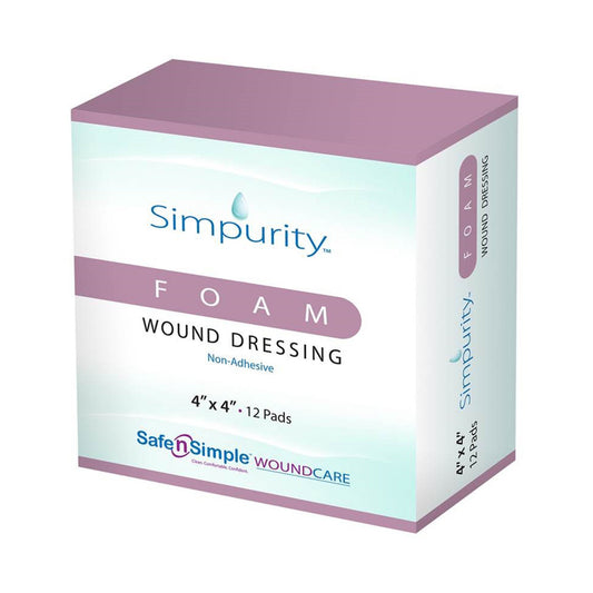 Simpurity™ Nonadhesive without Border Foam Dressing